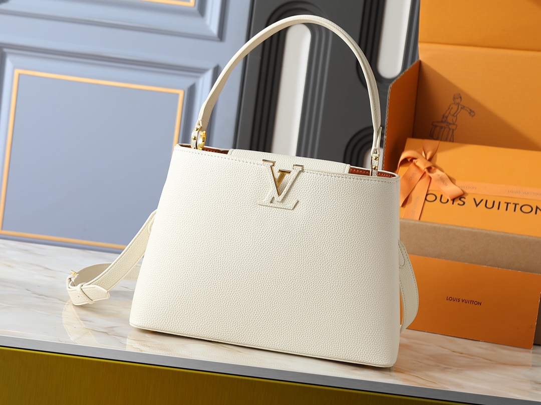 Louis Vuitton LV Classic Handbag Monogram Empreinte Model M83694 LV Logo Detail Weekend Getaway Luxury Designer